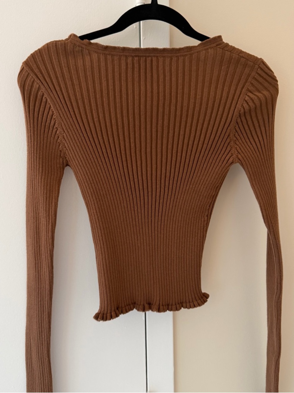 Princess Polly Ribbed Button Front Top - Picture 5 of 5